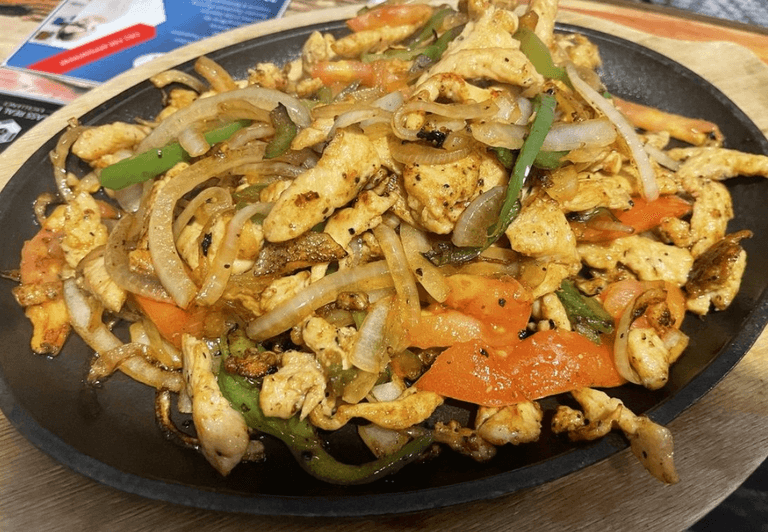 34. Chicken Fajitas